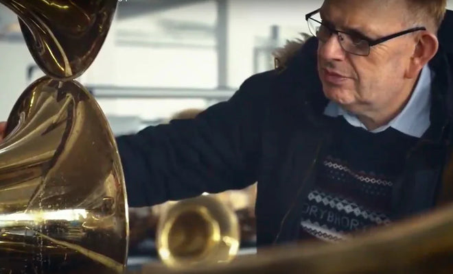 How are brass instruments made?