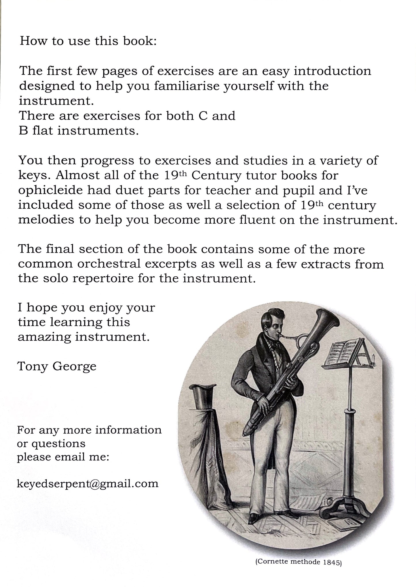opicleide study book by Tony George | Wessex Tubas