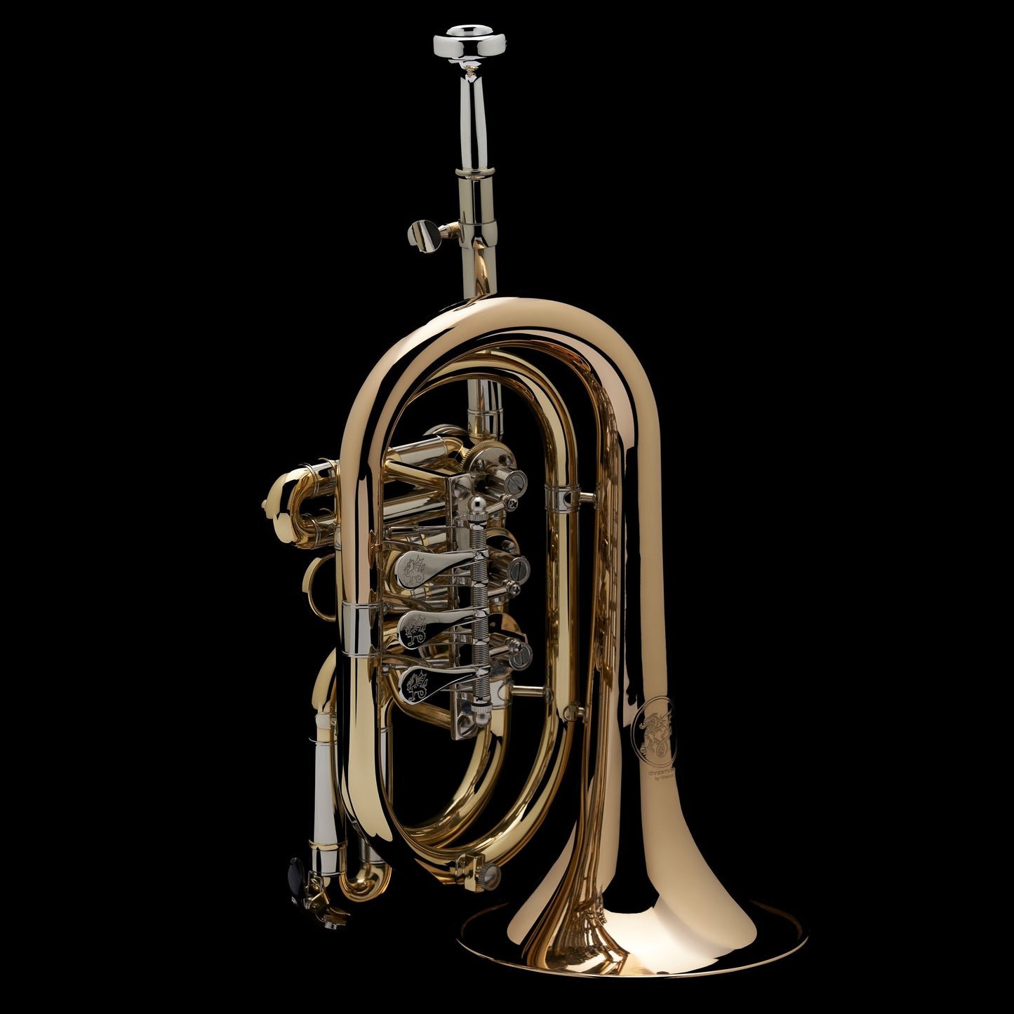 Rotary Cornet | Brass Finish | Wessex Tubas