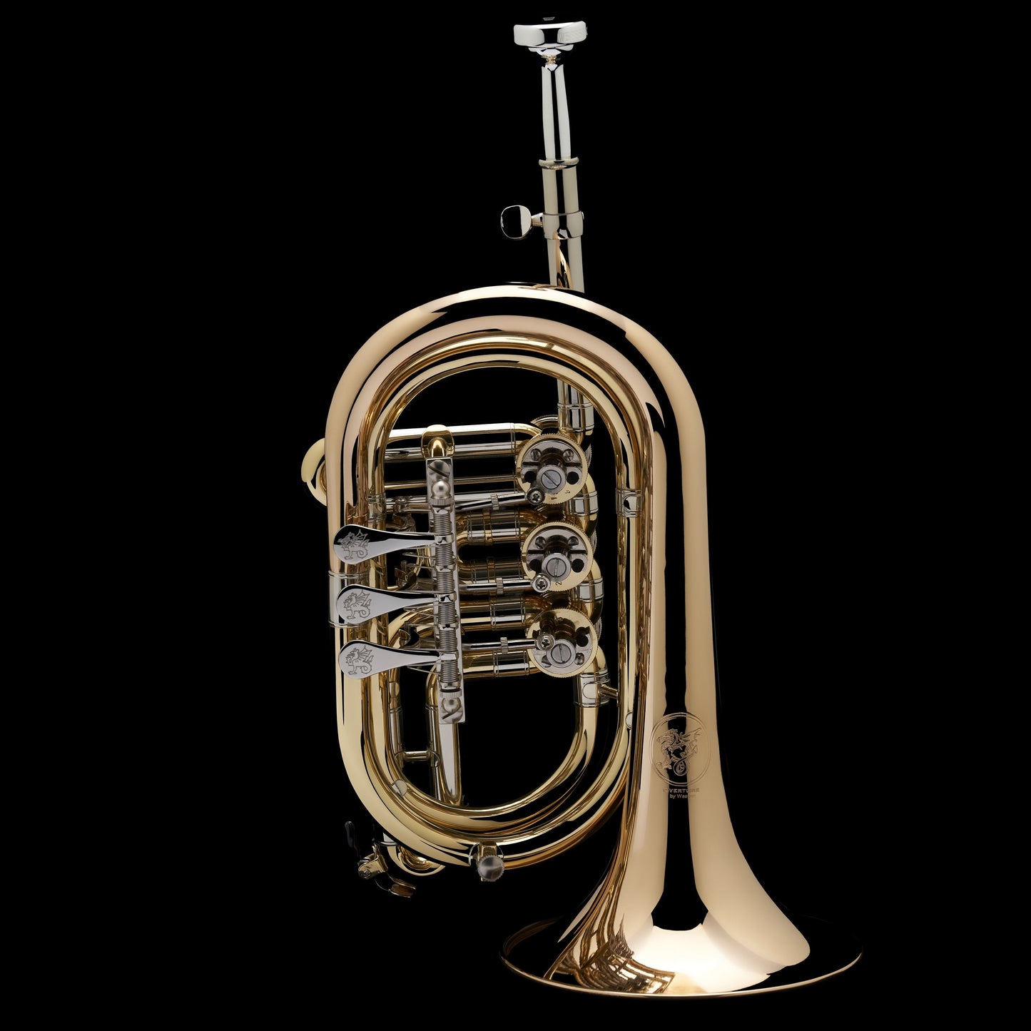 Rotary Cornet | Brass Finish | Wessex Tubas