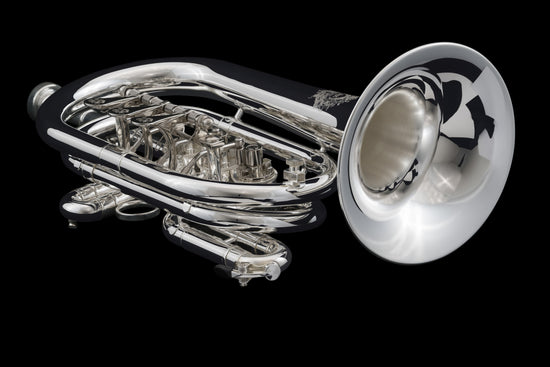 Rotary Cornet | Silver Finish | Wessex Tubas