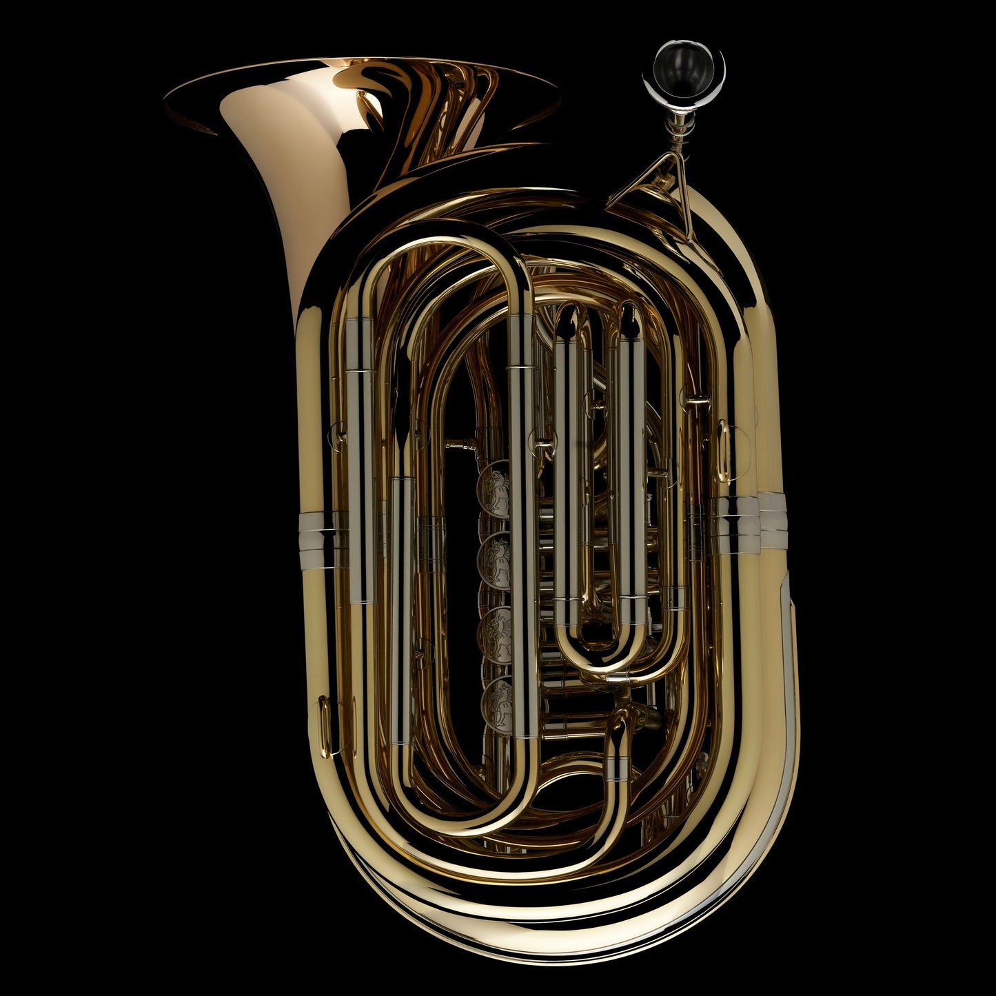 Tuba de viaje en si bemol (tuba Tornister) 'Mighty Midget' – TB160