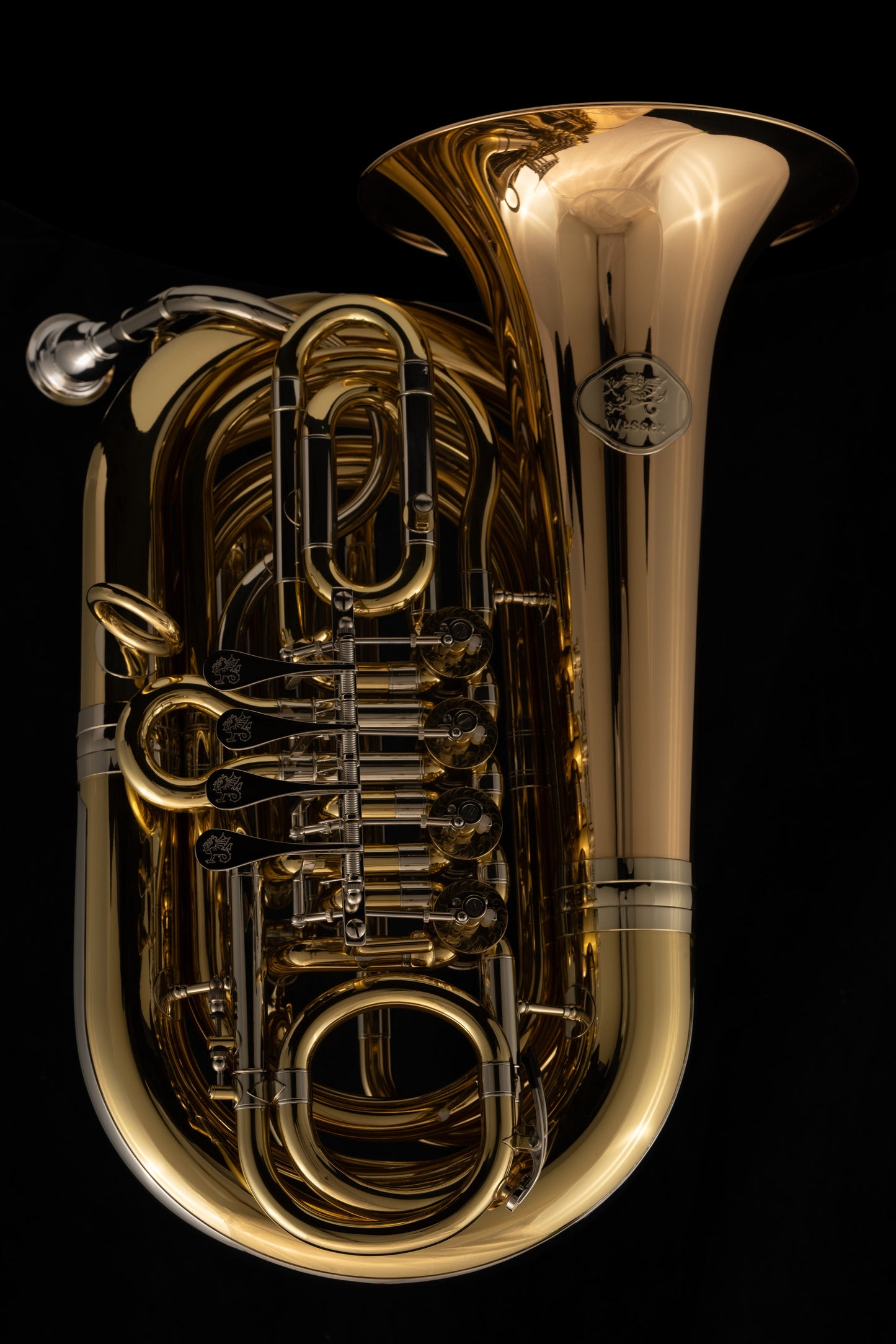 Tuba de viaje en si bemol (tuba Tornister) 'Mighty Midget' – TB160