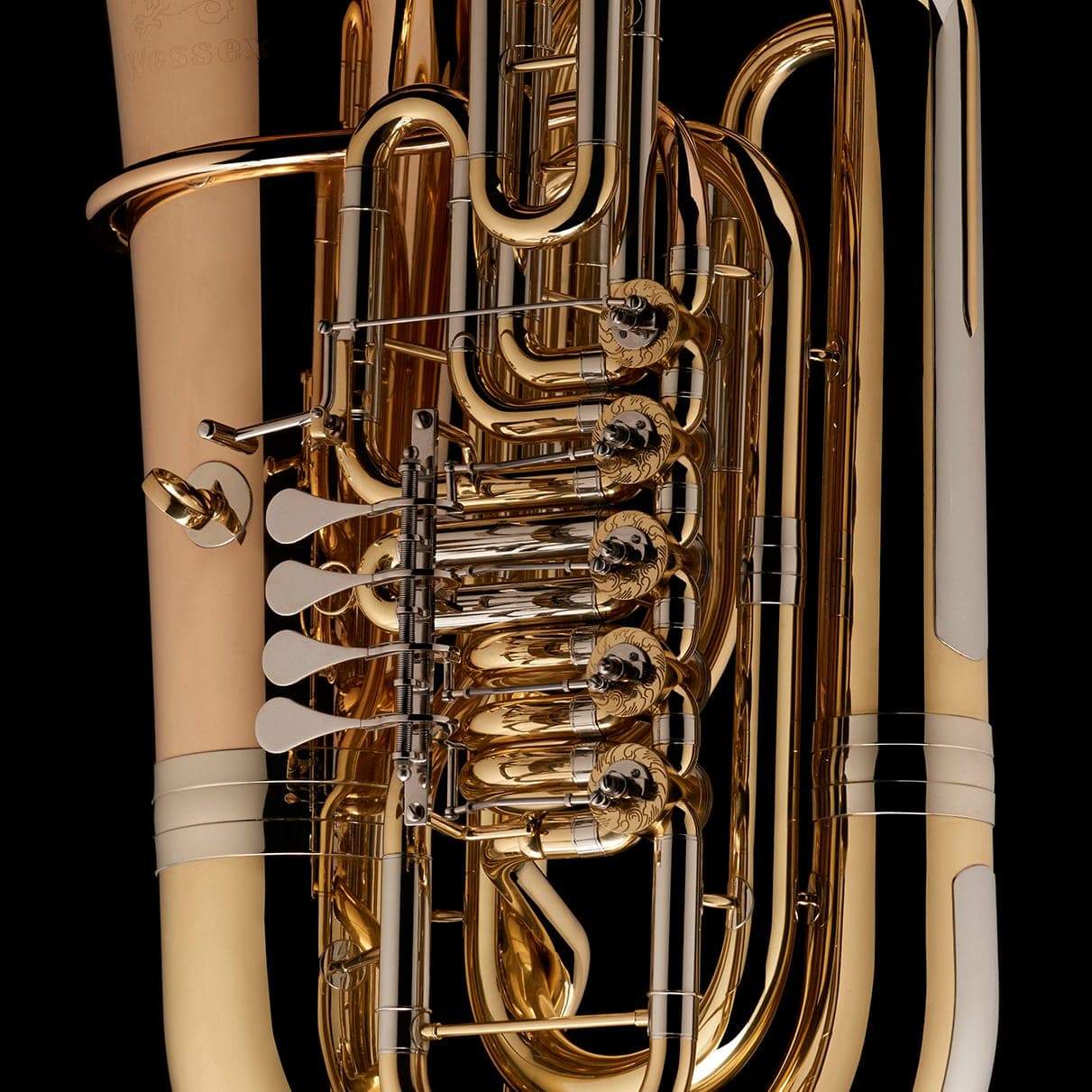 Tuba de válvulas rotativas en CC 5/4 'Anton' – TC491