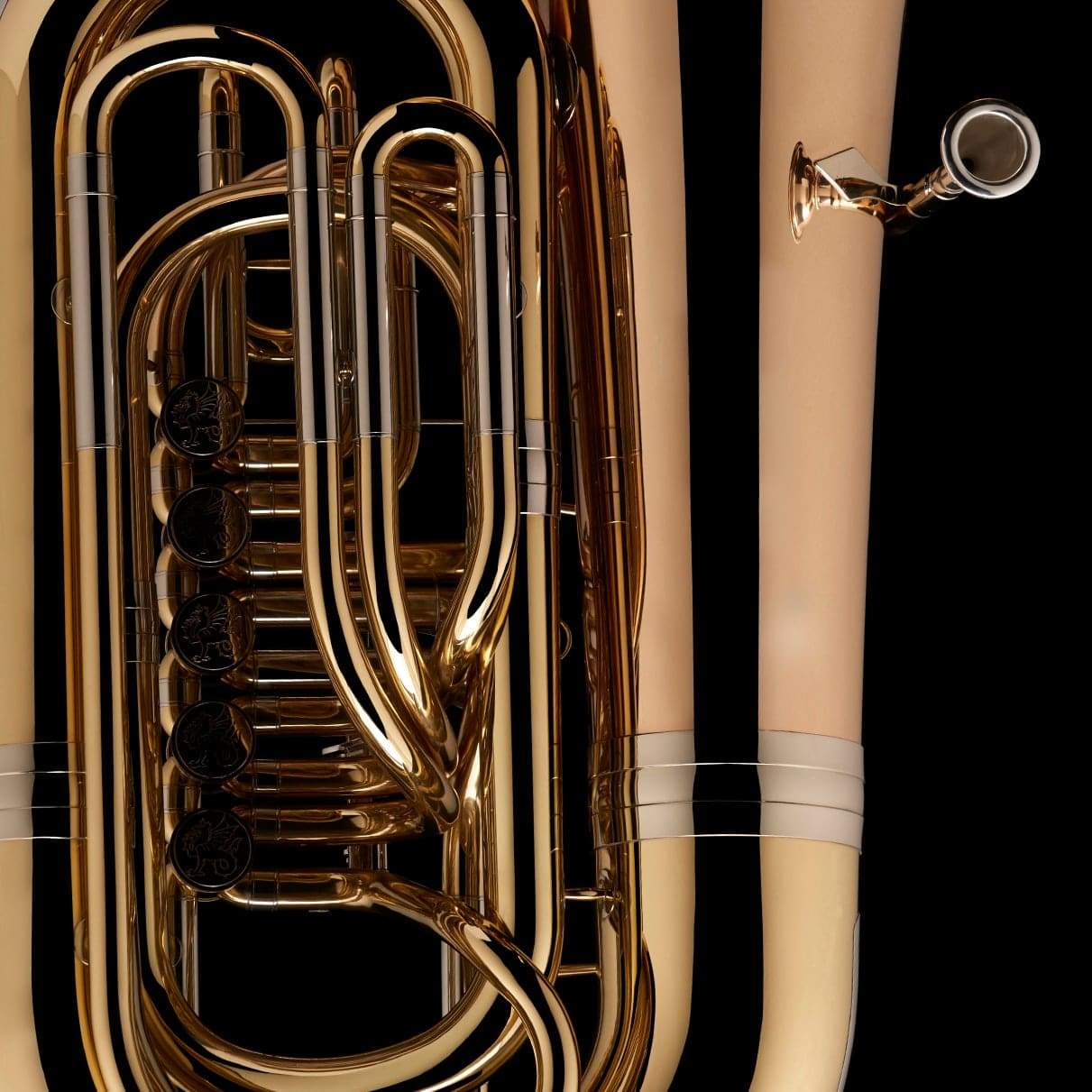 Tuba de válvulas rotativas en CC 5/4 'Anton' – TC491