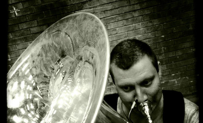 Wessex EEb tuba for World Premier of Stockhausen Mittwoch Aus Licht