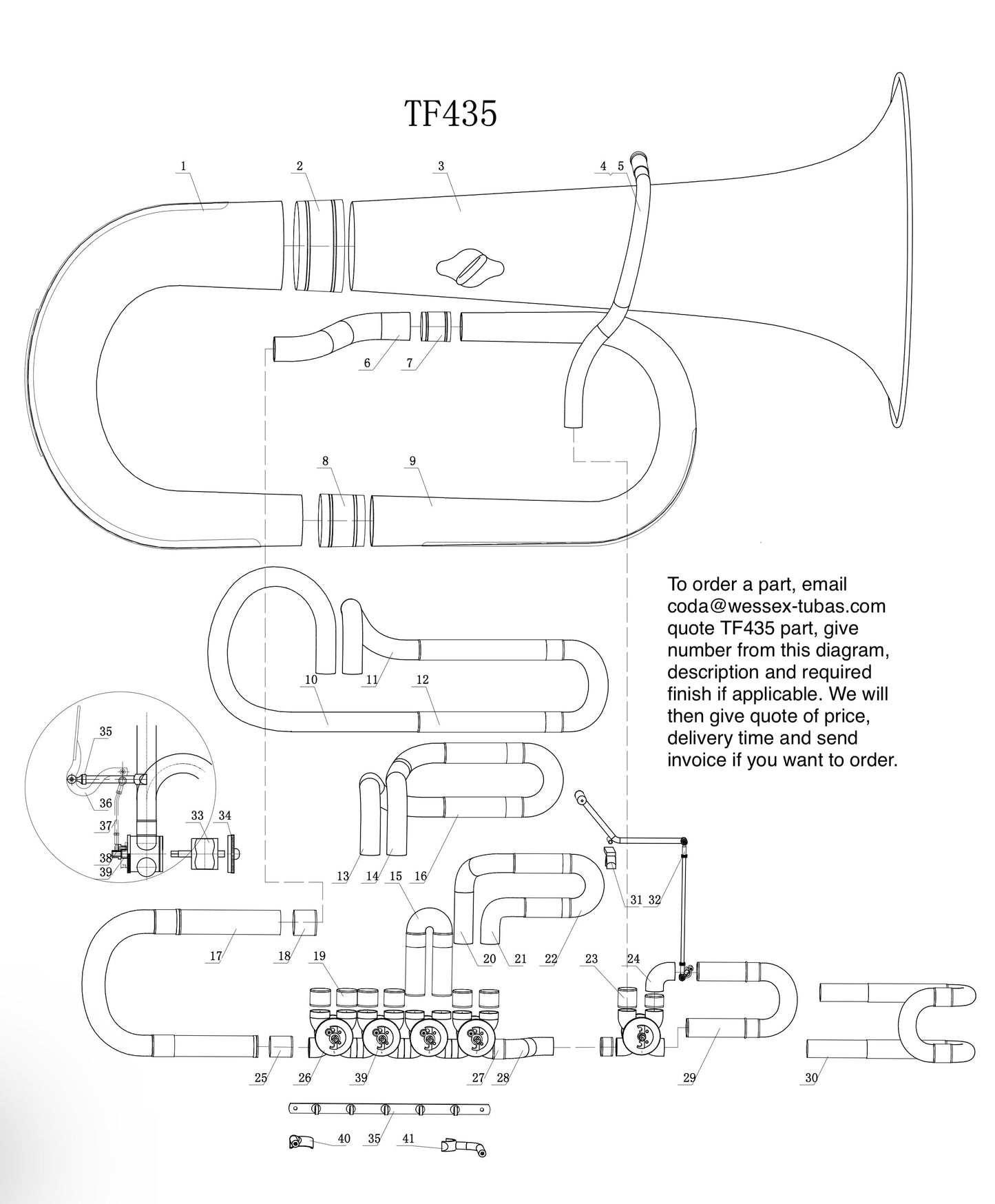 F-Tuba „Berg“ – TF435 P