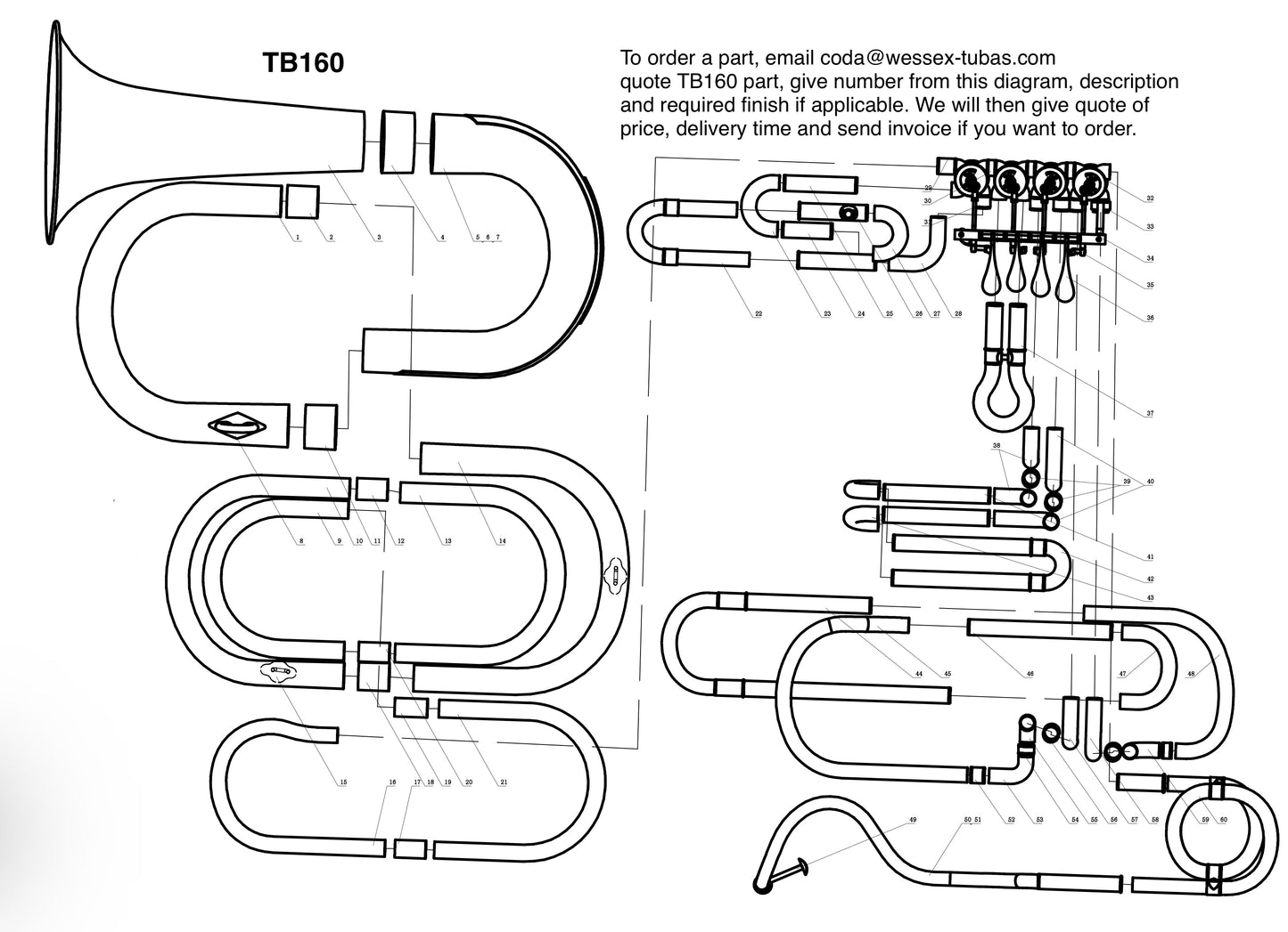 BBb Travel Tuba (tornister tuba) ‘Mighty Midget’ – TB160