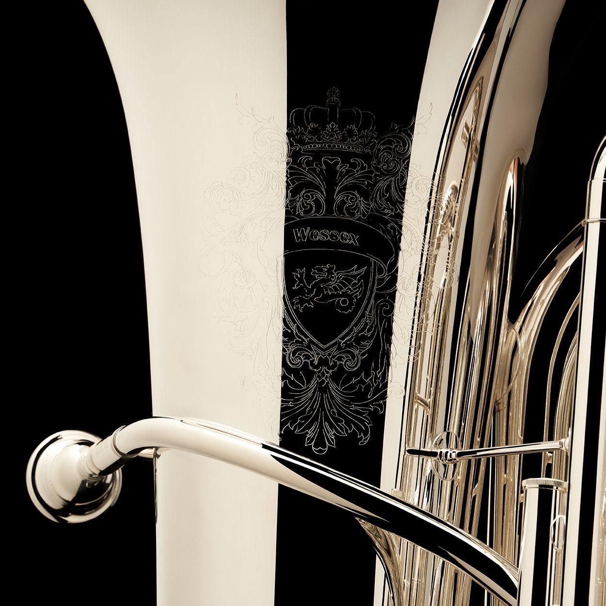 BBb 4/4 Tuba with 5-valves 'Viverna' - TB480P