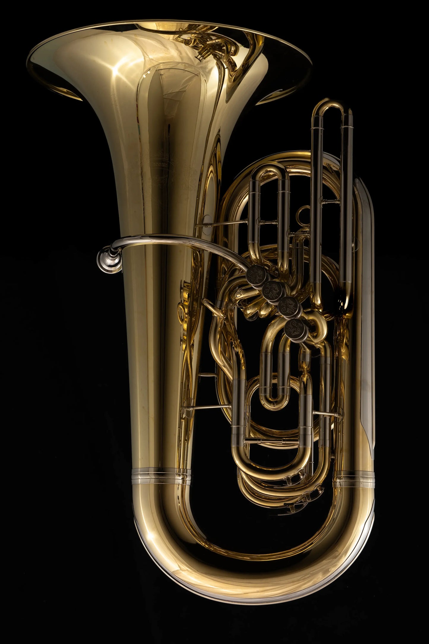 The front of the Elgar Americano Eb Compensated Tuba